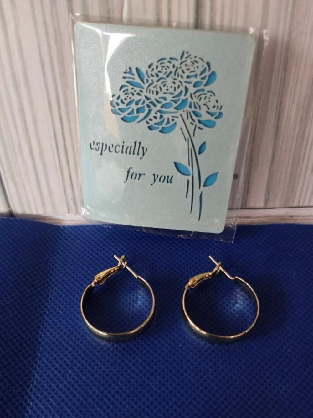 14K Gold Plated 22mm Hoop Earrings NWT | Hypoallergenic Gold Hoops | Classic